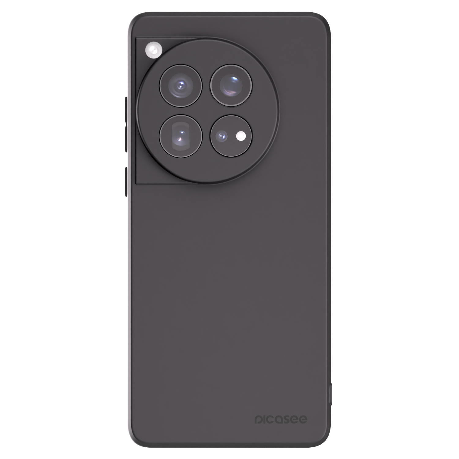 Picasee silikonový černý obal pro OnePlus 12 5G - Clear
