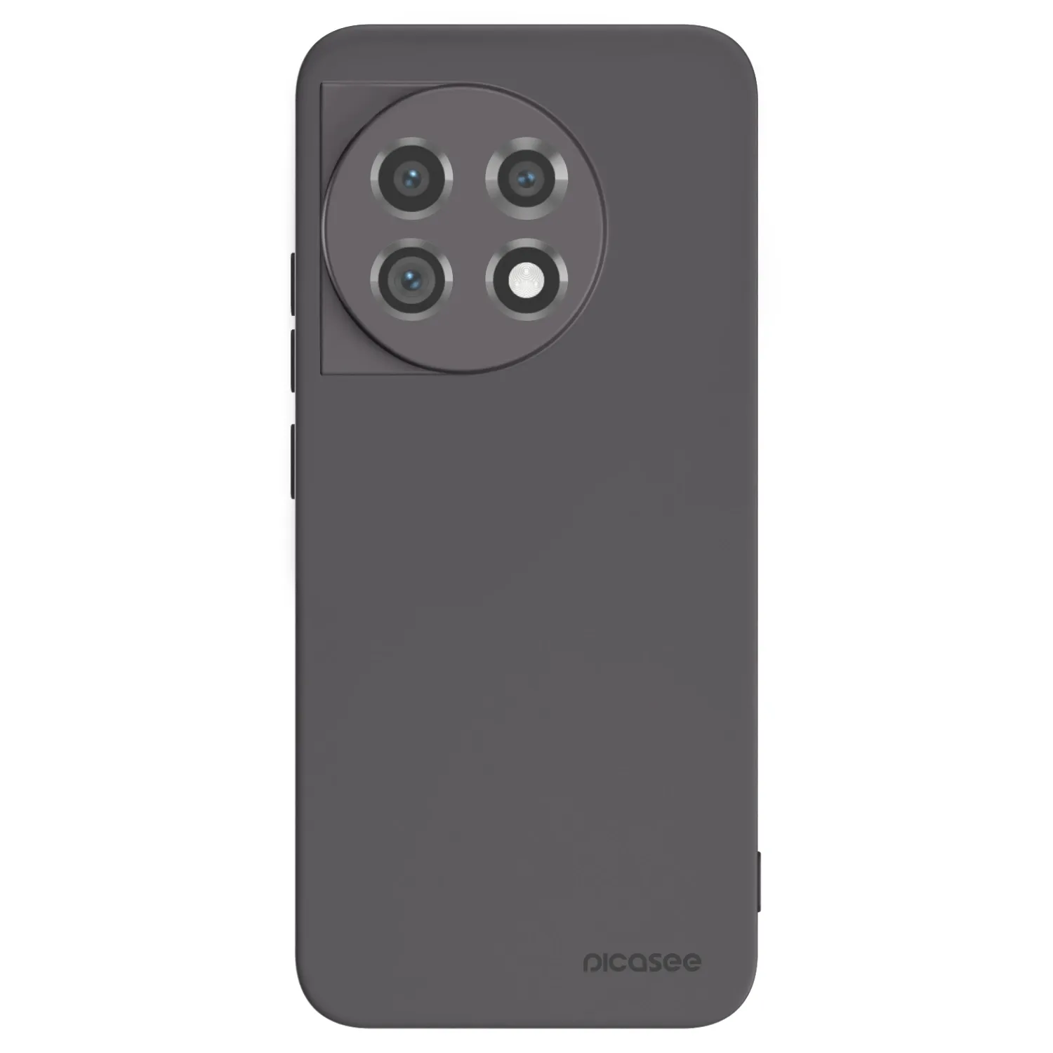 Picasee silikonový černý obal pro OnePlus 11 5G - Clear
