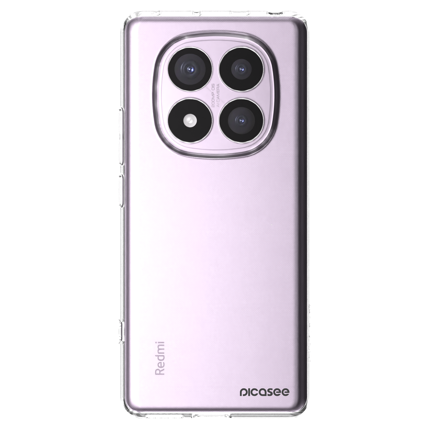 Picasee silikonový průhledný obal pro Xiaomi Redmi Note 14 Pro 5G - Clear