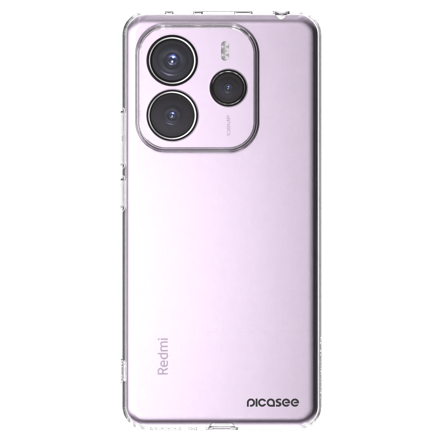 Picasee silikonový průhledný obal pro Xiaomi Redmi Note 14 5G - Clear
