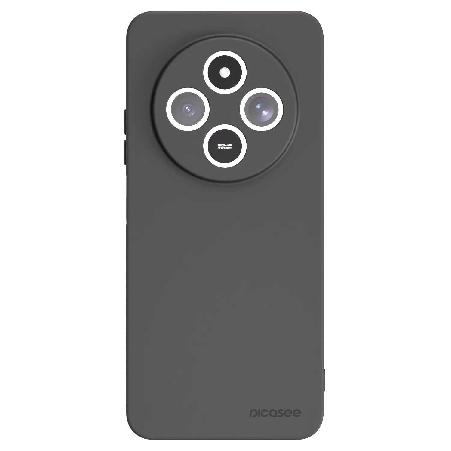Picasee silikonový černý obal pro Xiaomi Redmi 14C - Clear
