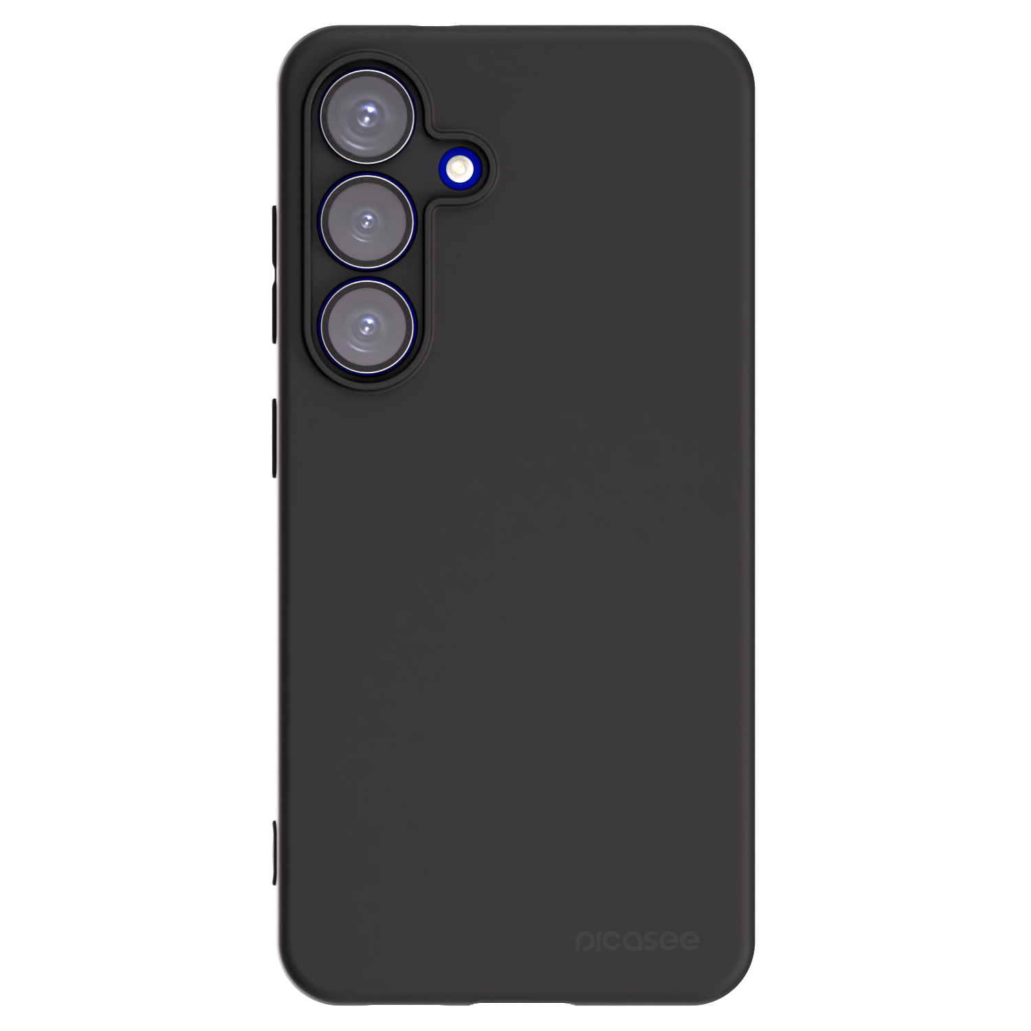 Picasee silikonový černý obal pro Samsung Galaxy S25 5G - Clear