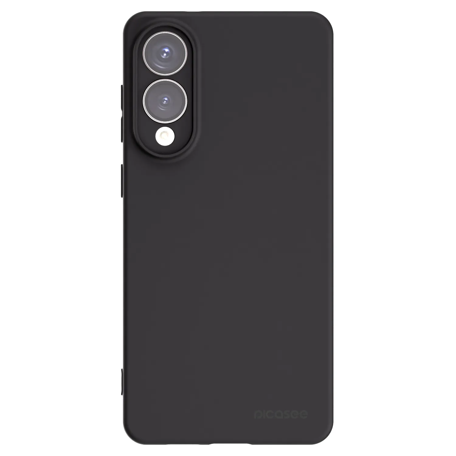 Picasee silikonový černý obal pro Samsung Galaxy S25 Edge 5G - Clear