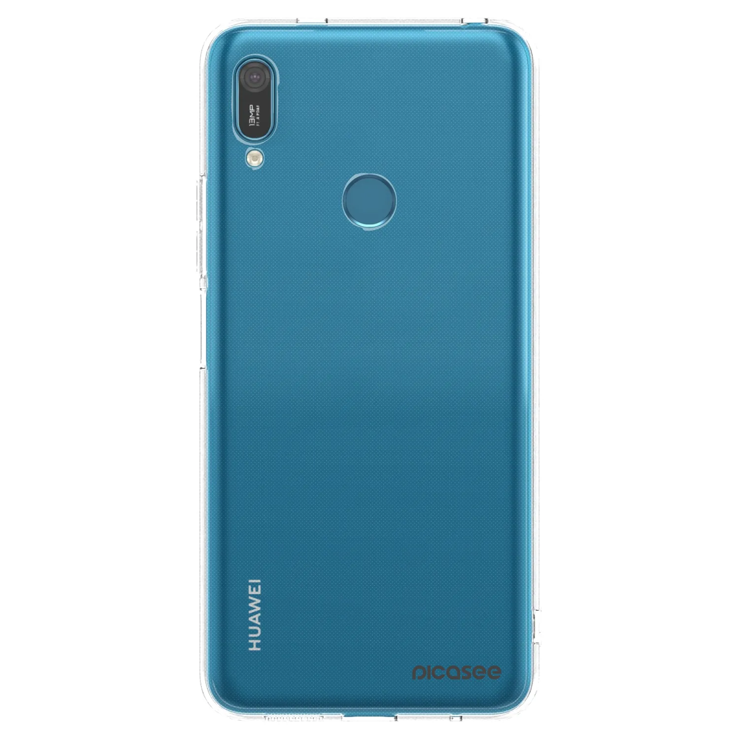 Picasee silikonový průhledný obal pro Huawei Y7 2019 - Clear