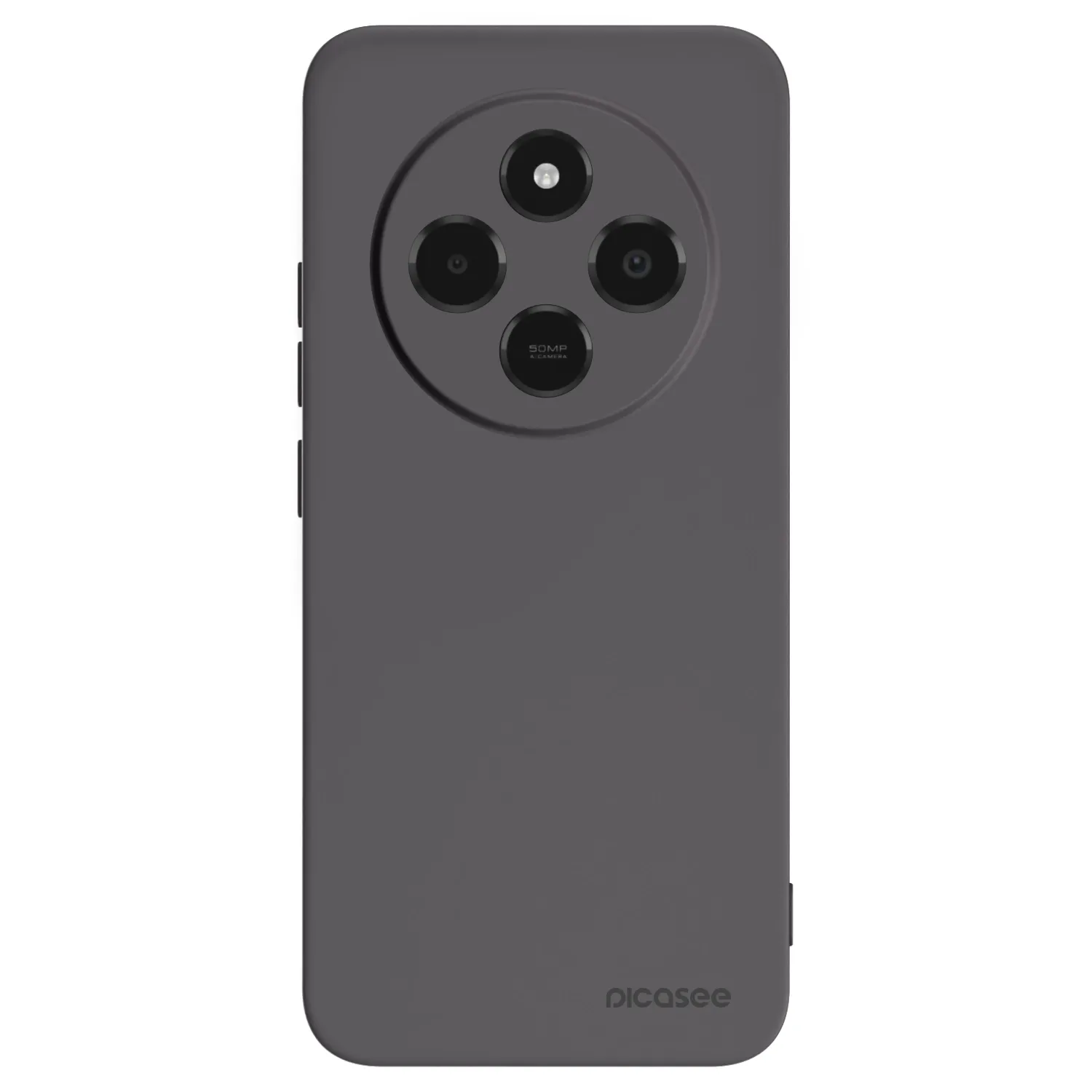 Picasee silikonový černý obal pro Xiaomi Poco C75 - Clear