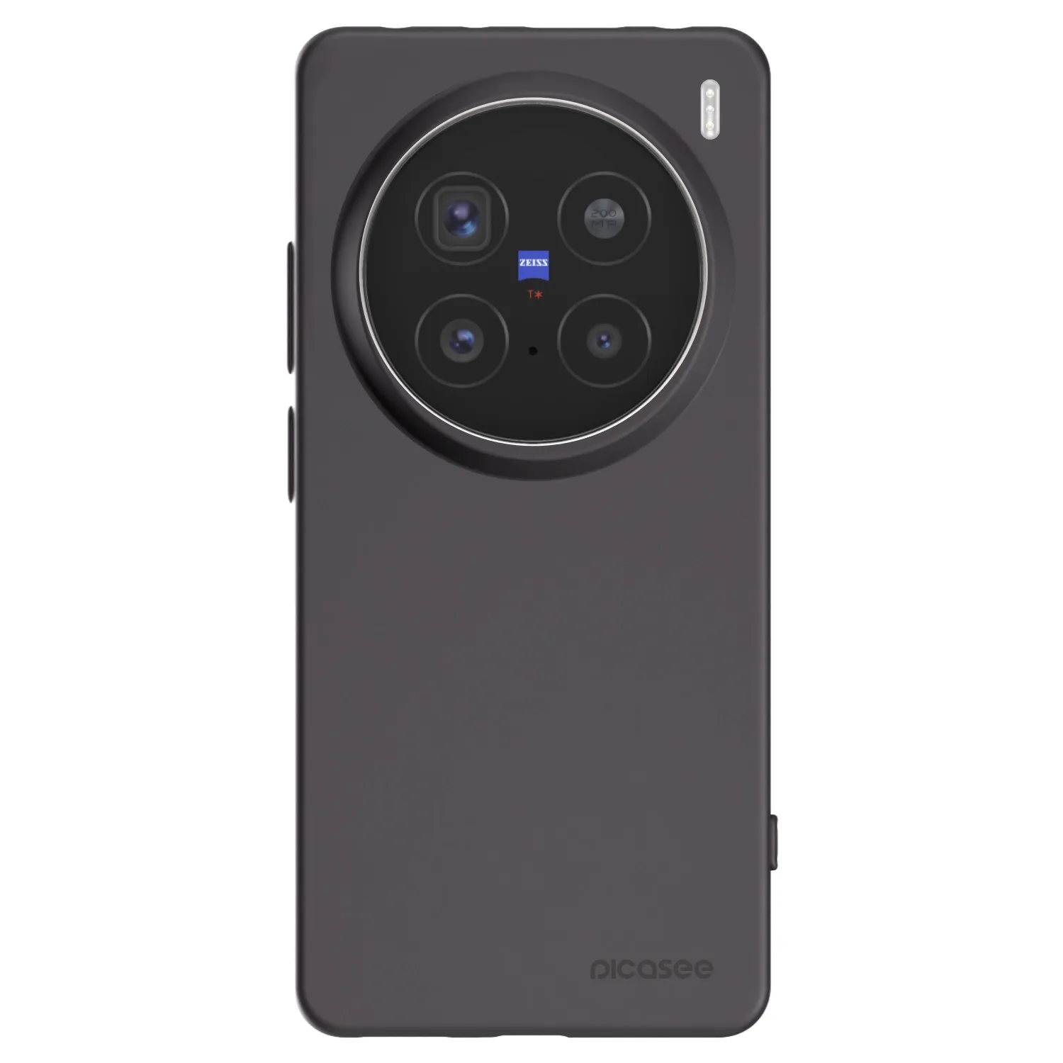 Picasee silikonový černý obal pro Vivo X200 Pro - Clear