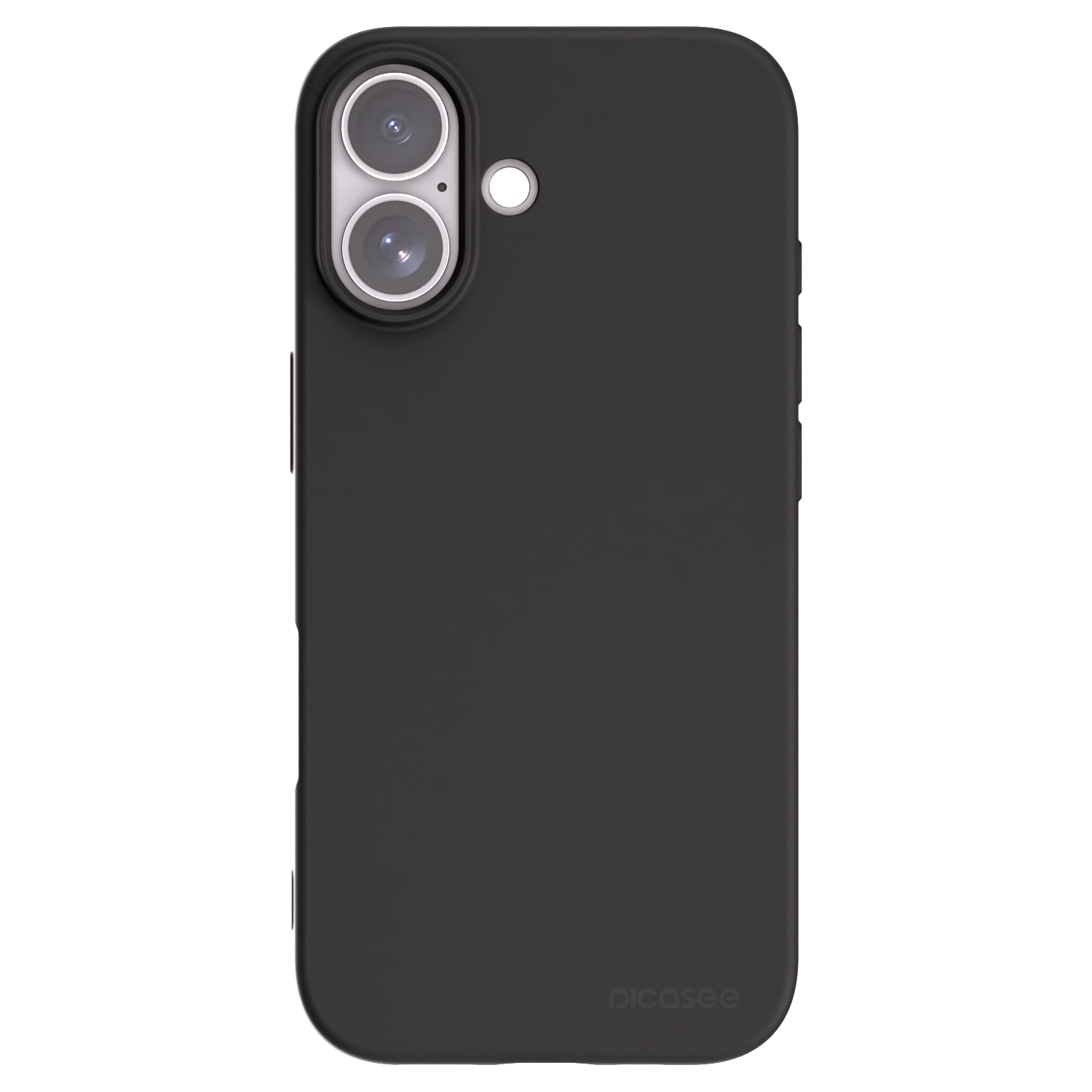 Picasee silikonový černý obal pro Apple iPhone 17 - Clear
