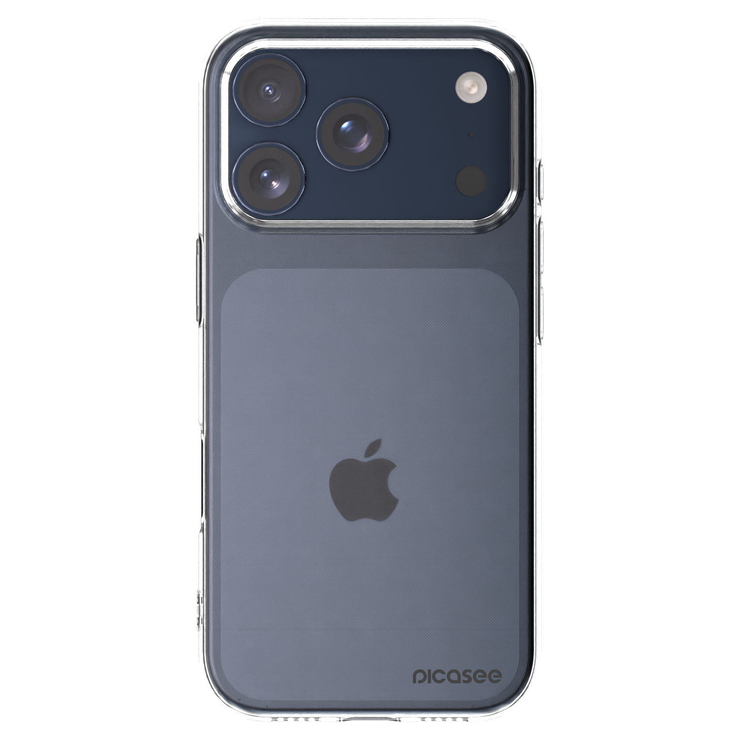 Picasee silikonový průhledný obal pro Apple iPhone 17 Pro - Clear