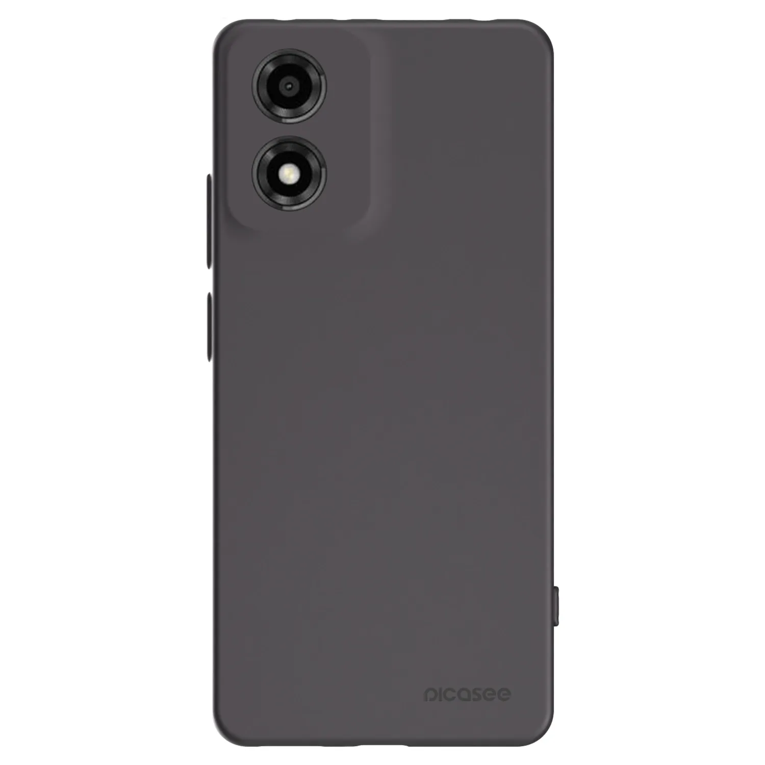Picasee silikonový černý obal pro Motorola Moto E14 - Clear