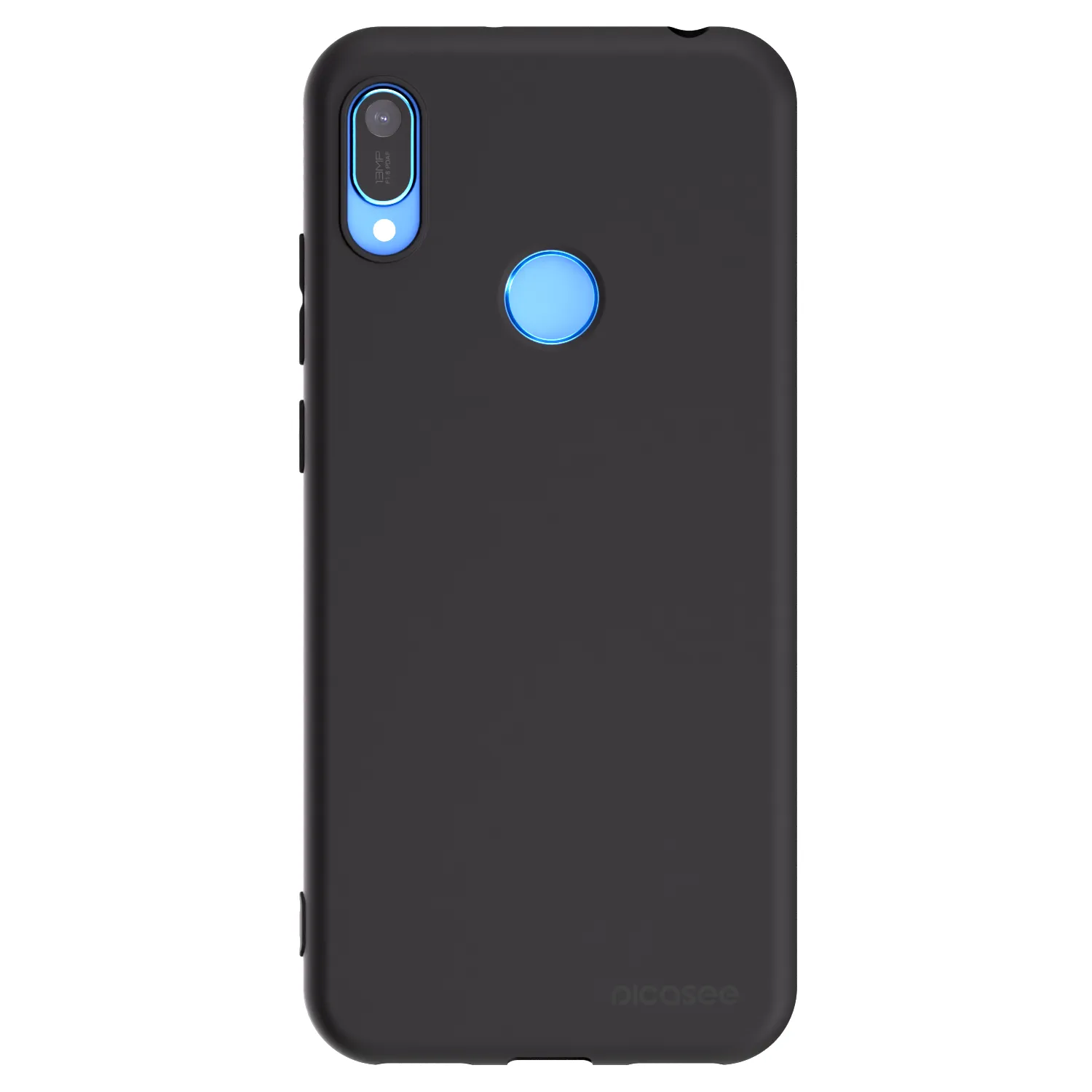 Picasee silikonový černý obal pro Huawei Y6 2019 - Clear