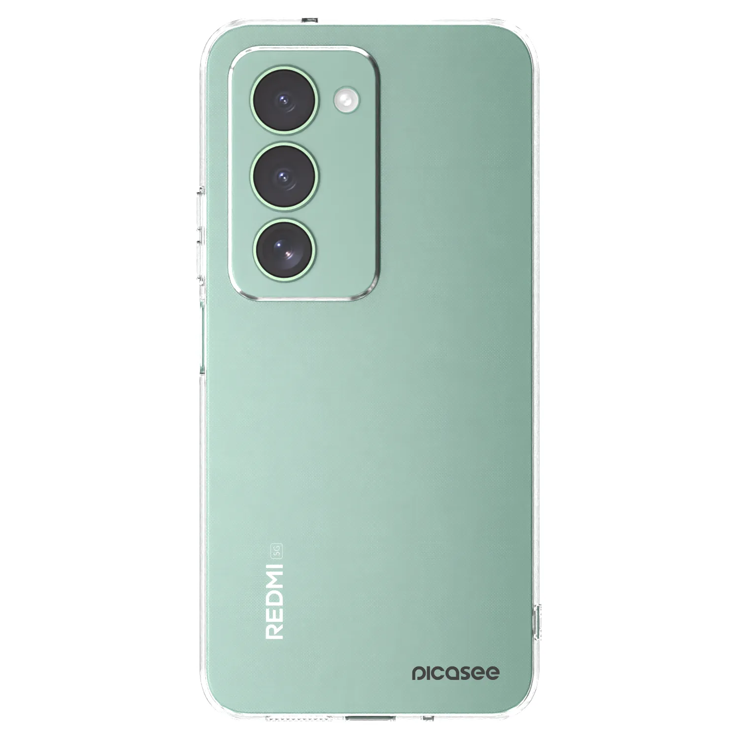 Picasee silikonový průhledný obal pro Xiaomi Redmi 15 5G - Clear