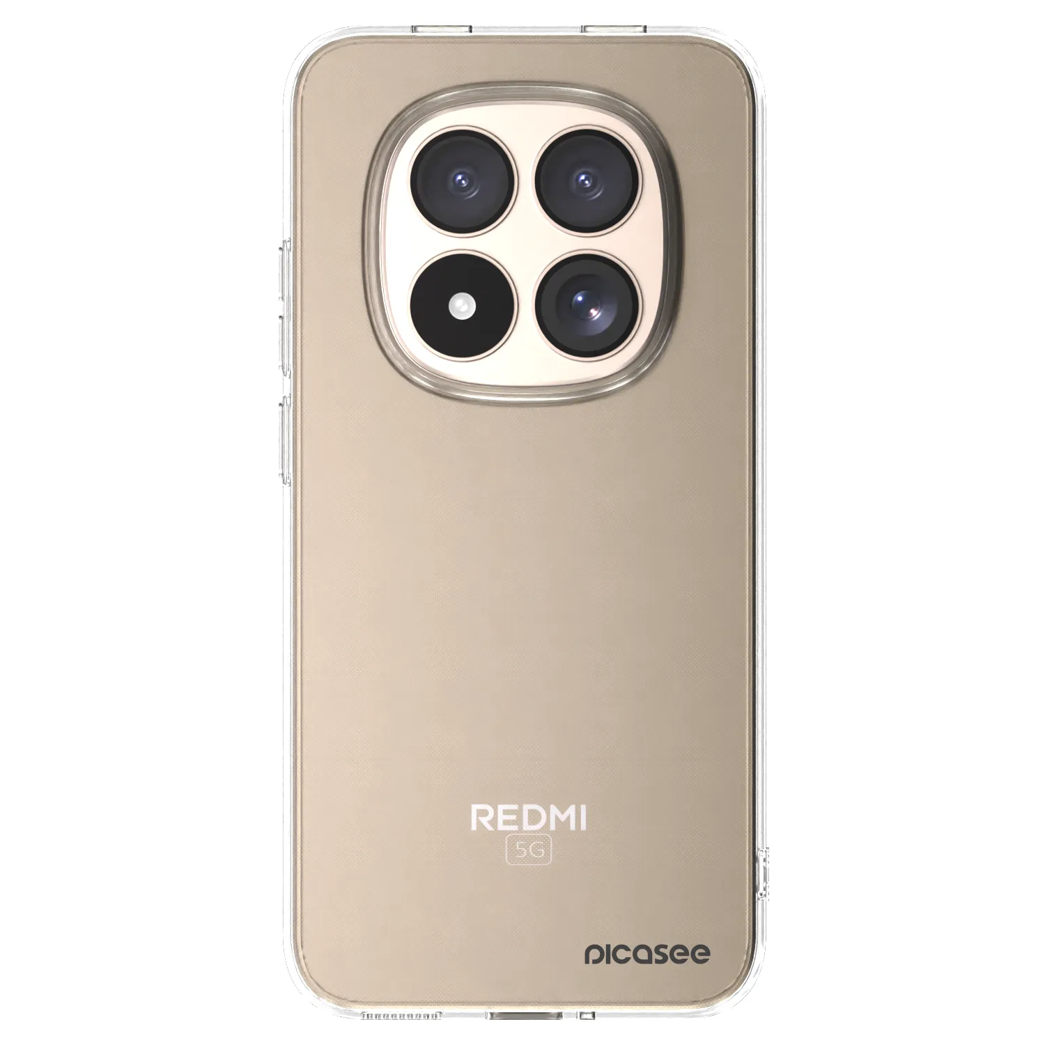 Picasee silikonový průhledný obal pro Xiaomi Redmi Note 15 Pro 4G - Clear