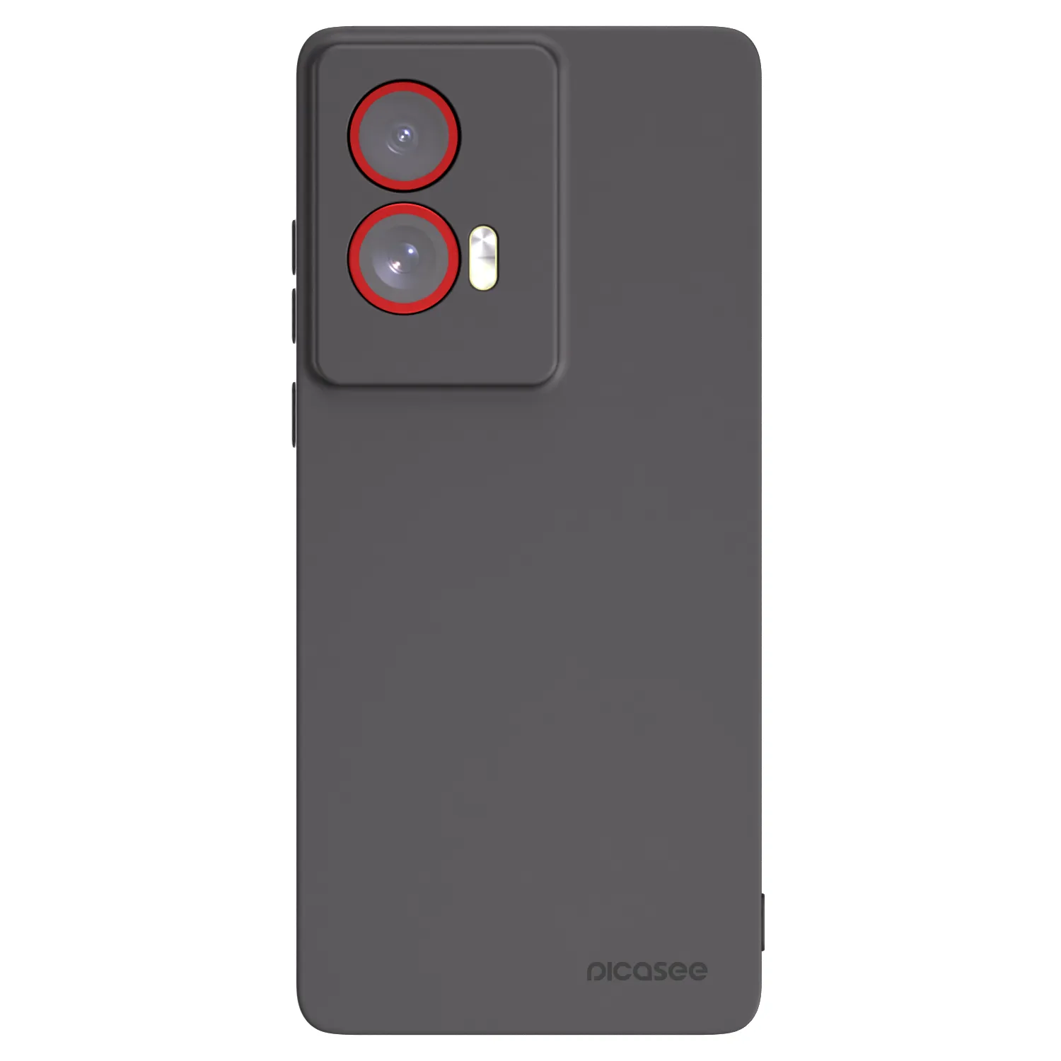 Picasee silikonový černý obal pro Motorola Edge 50 Fusion - Clear