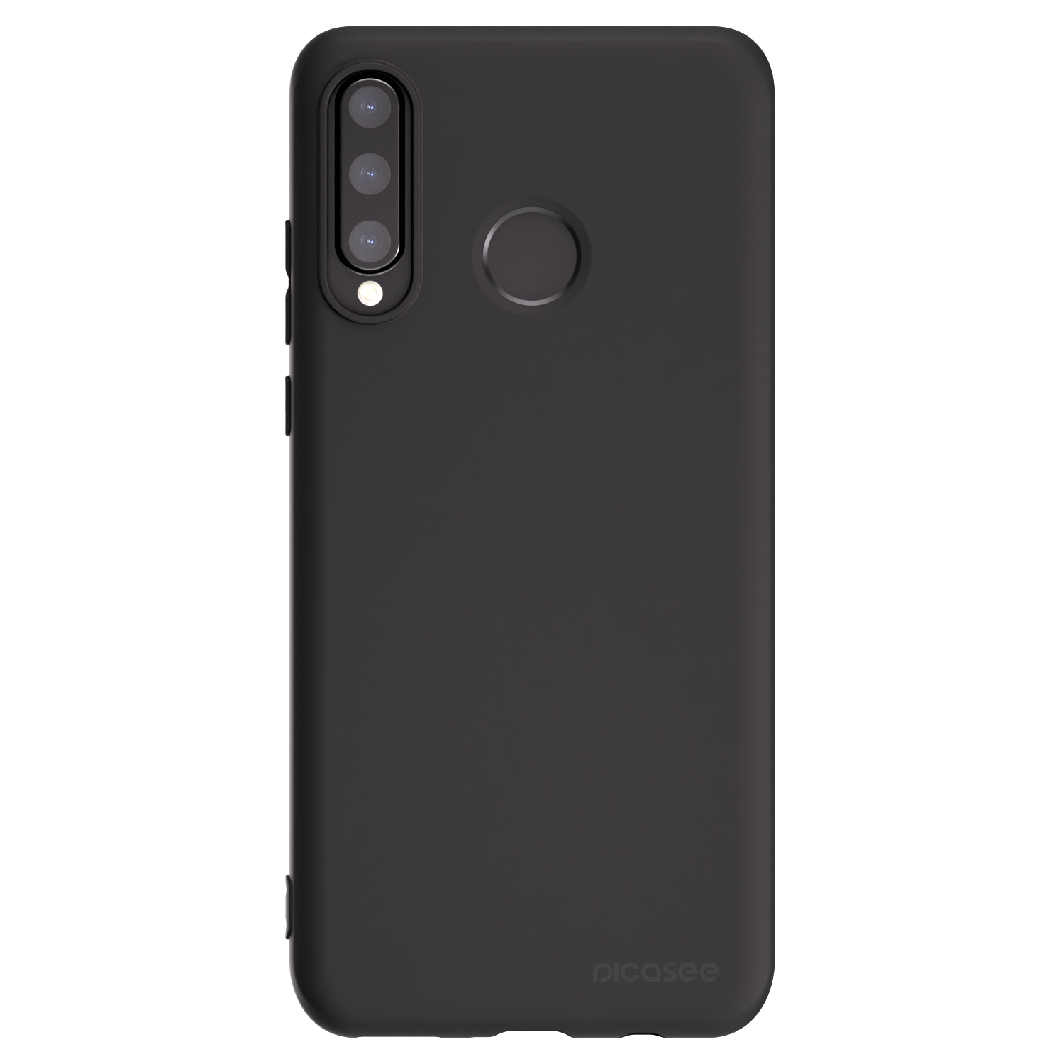 Picasee silikonový černý obal pro Huawei P30 Lite - Clear