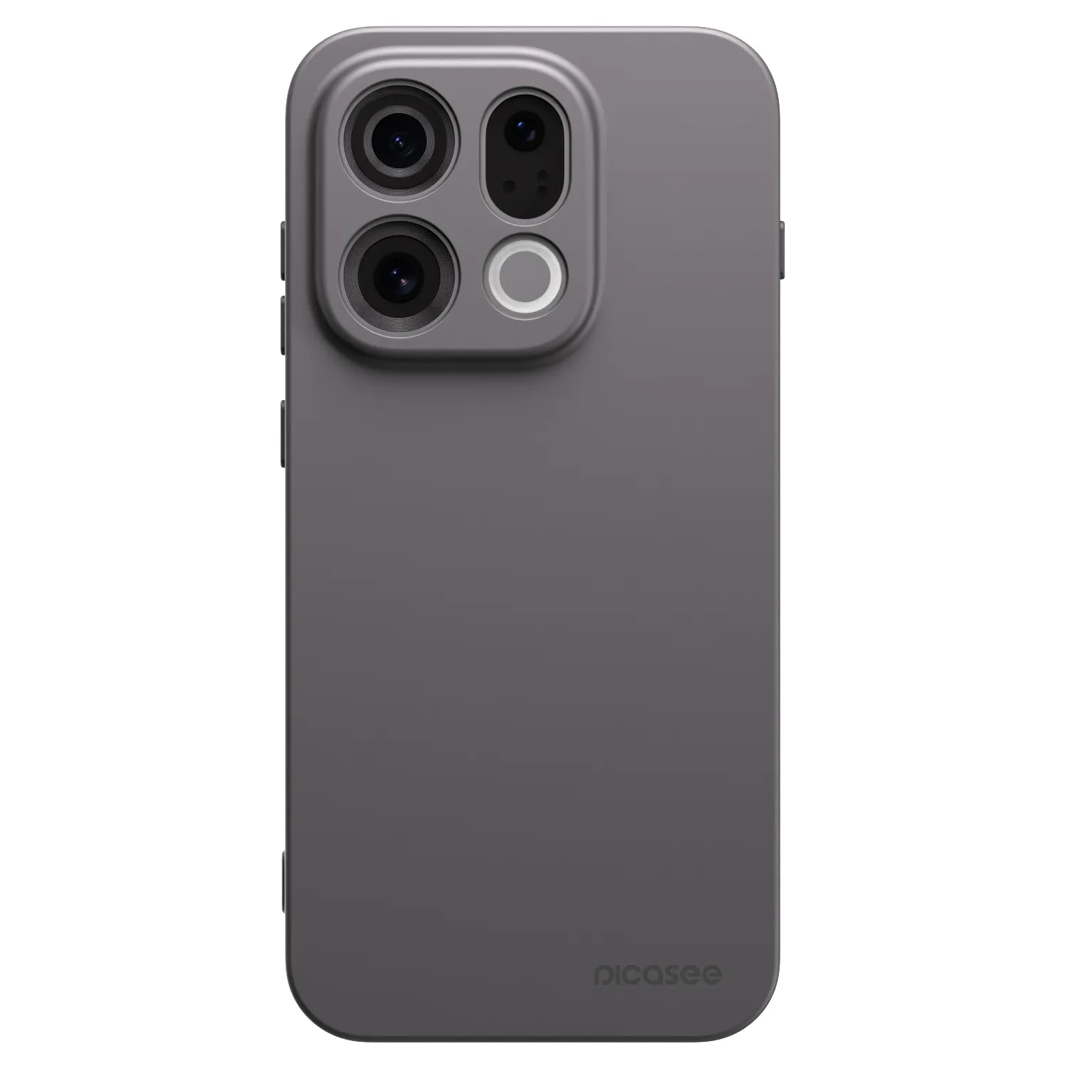 Picasee silikonový černý obal pro OPPO Find X9 - Clear