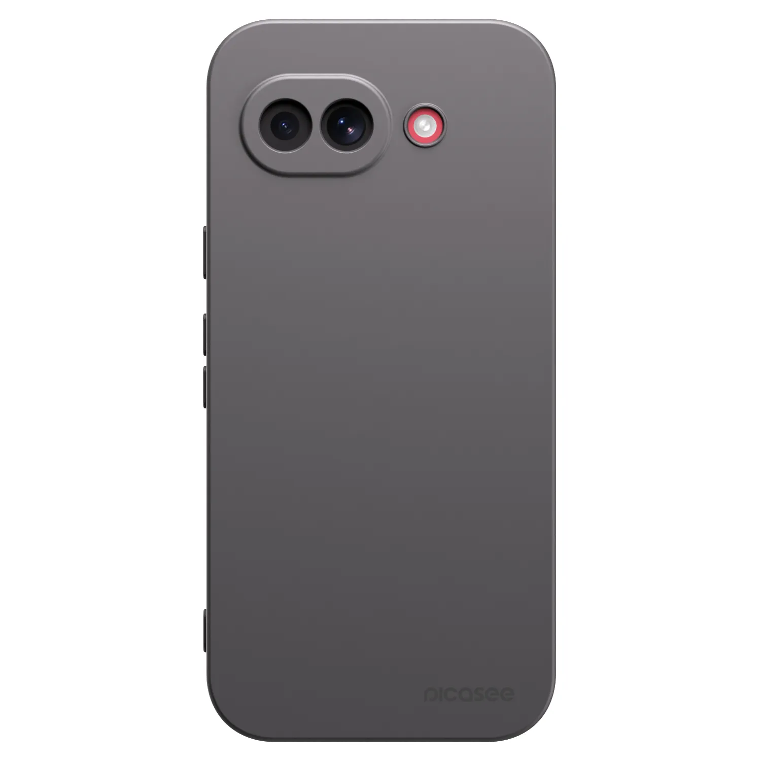 Picasee silikonový černý obal pro Google Pixel 10a - Clear