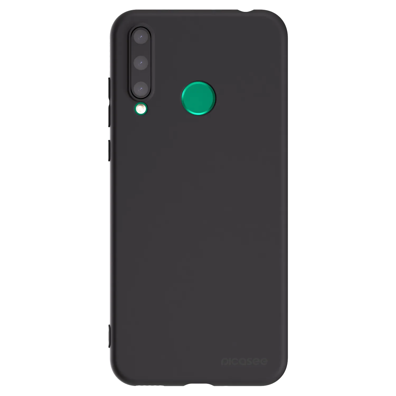Picasee silikonový černý obal pro Honor 20 Lite - Clear