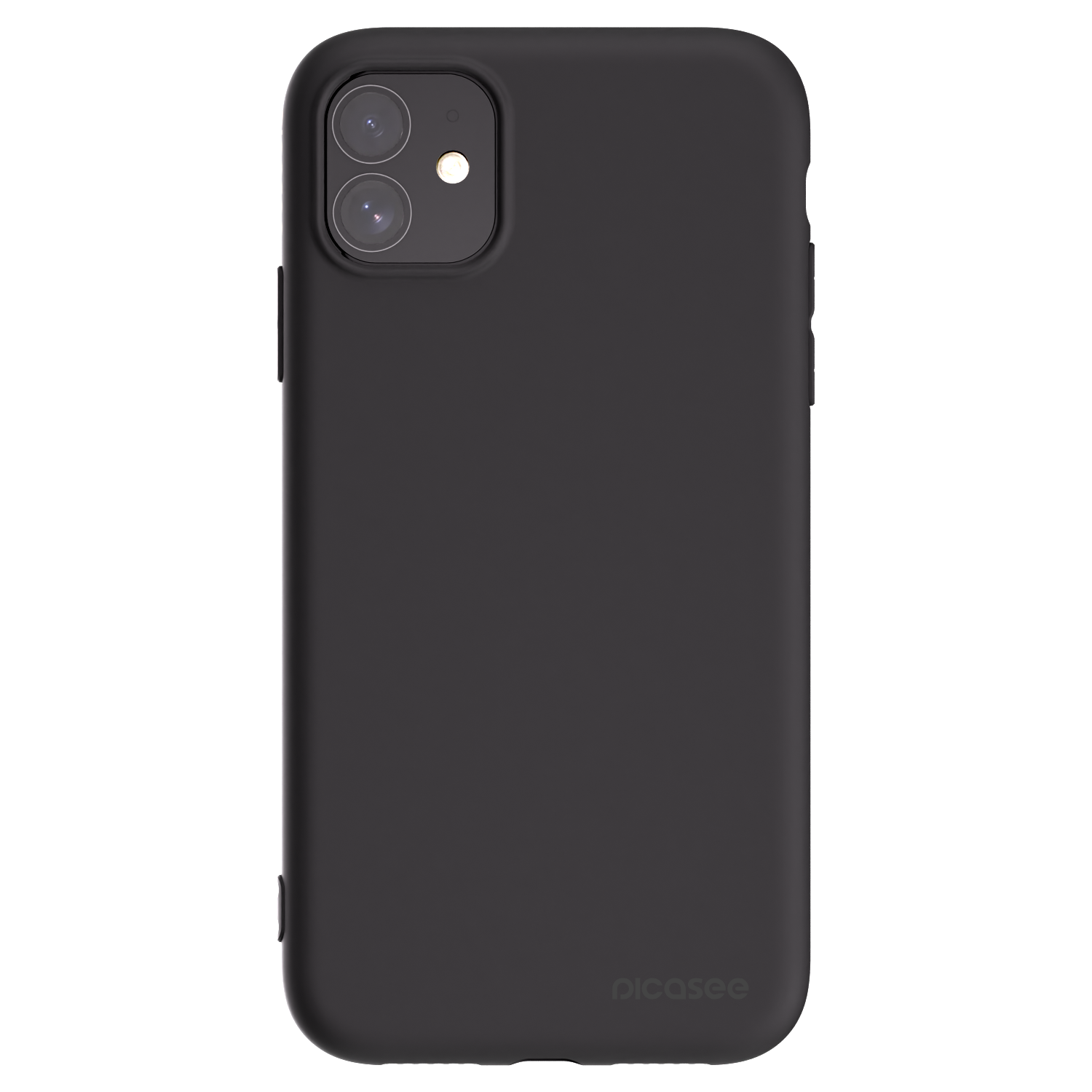 Picasee silikonový černý obal pro Apple iPhone 11 - Clear