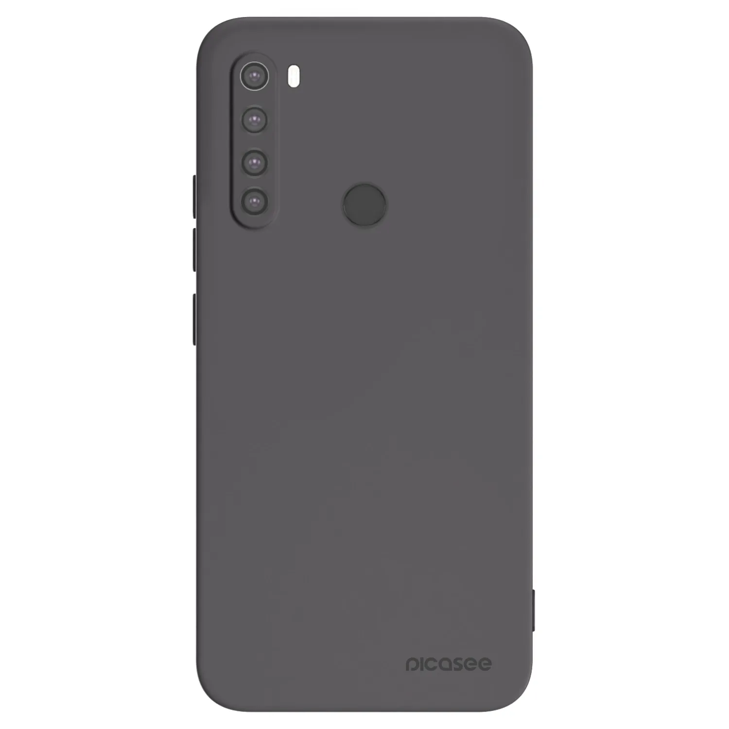 Picasee silikonový černý obal pro Xiaomi Redmi Note 8 - Clear