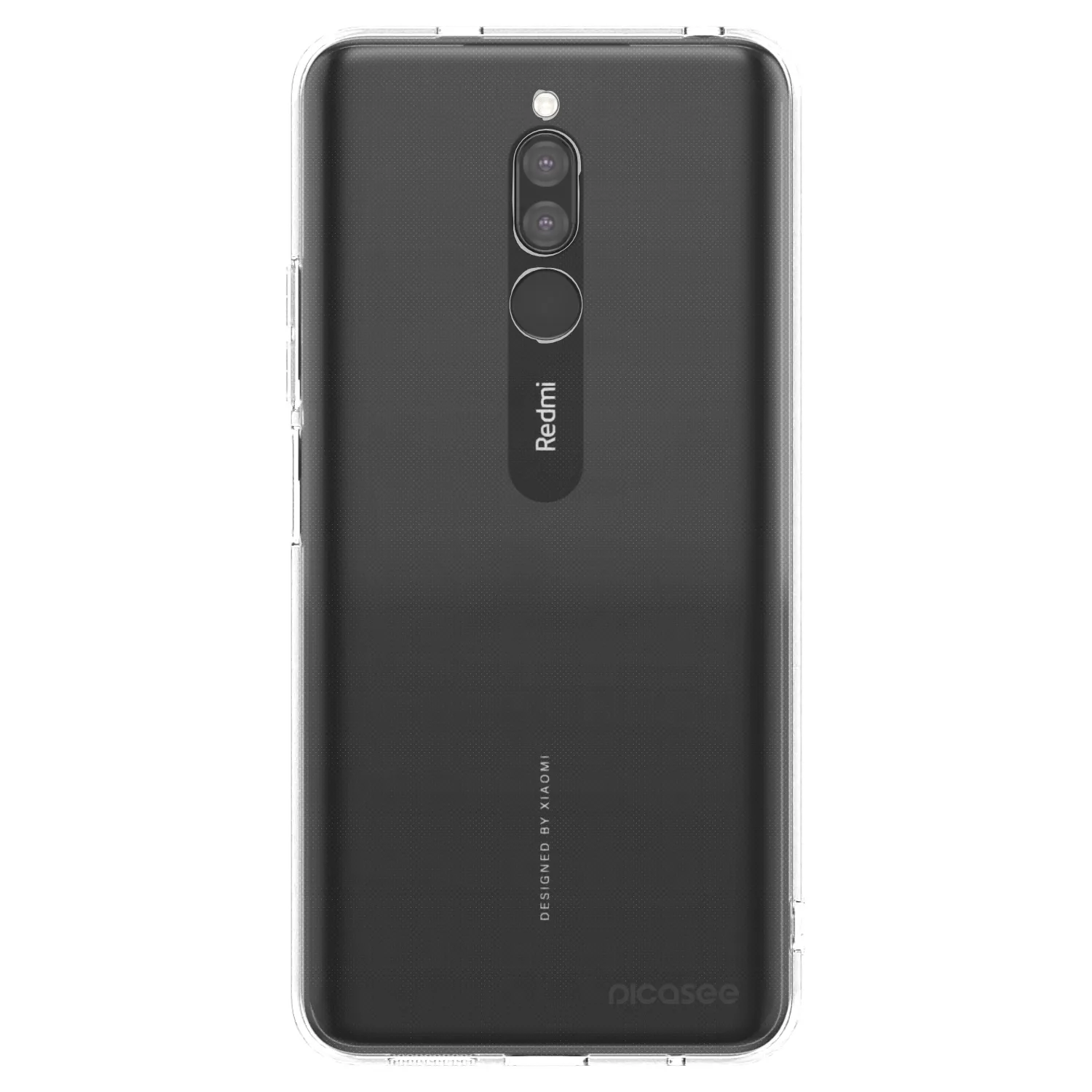Picasee silikonový průhledný obal pro Xiaomi Redmi 8 - Clear