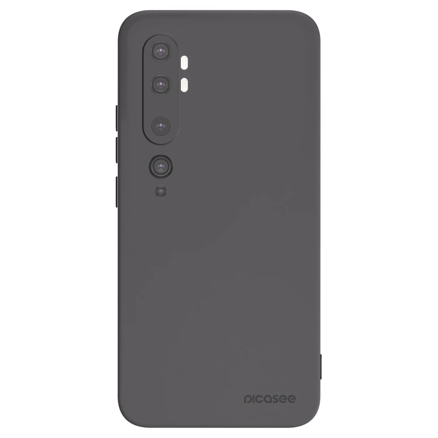 Picasee silikonový černý obal pro Xiaomi Mi Note 10 (Pro) - Clear