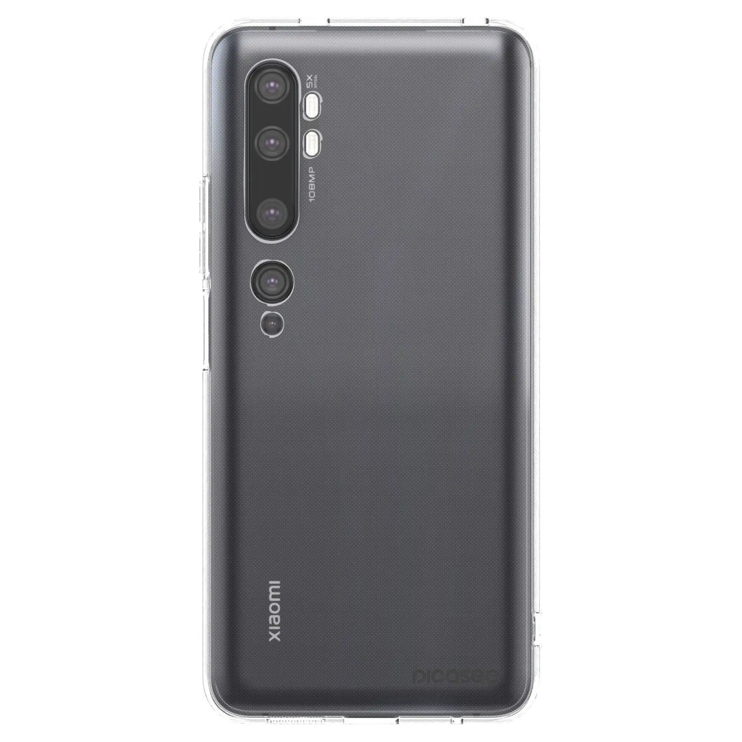 Picasee silikonový průhledný obal pro Xiaomi Mi Note 10 (Pro) - Clear