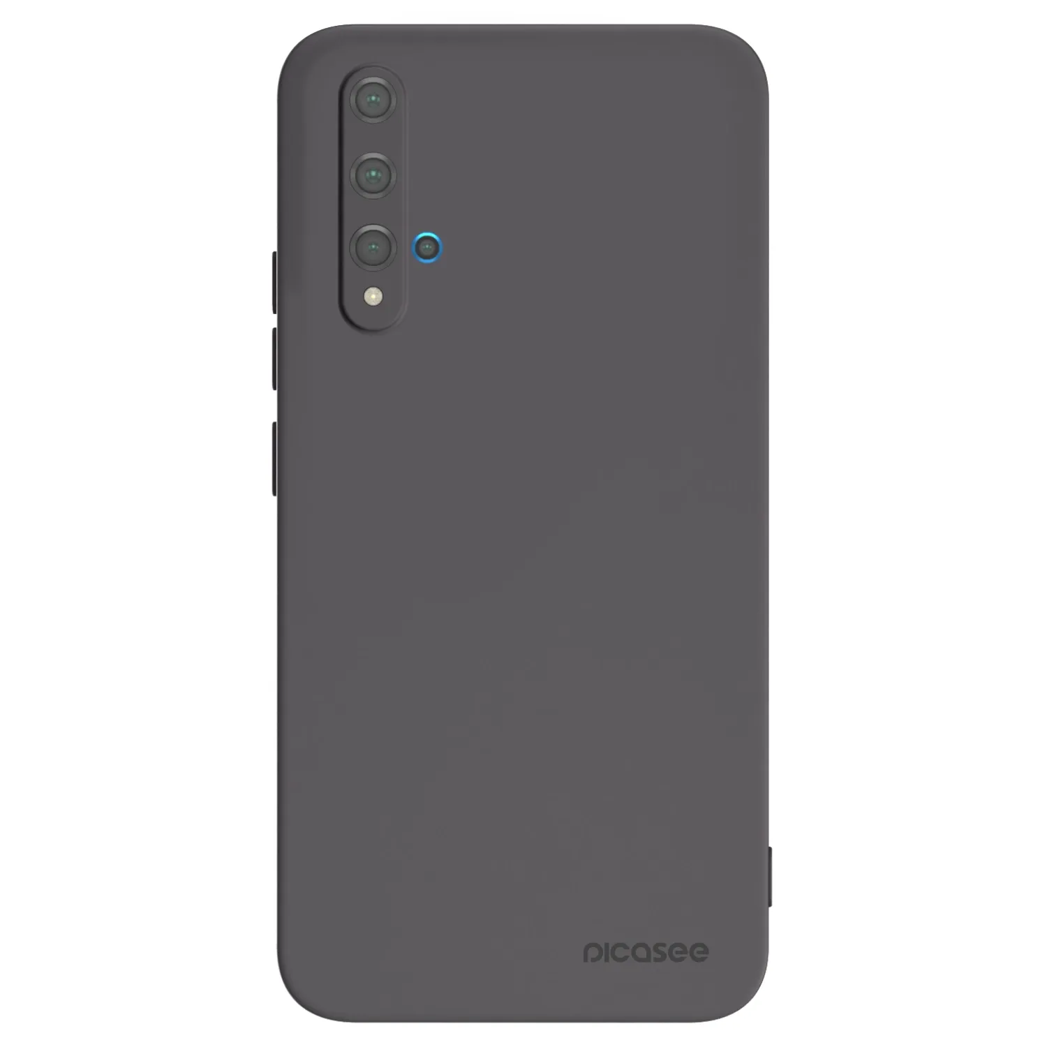 Picasee silikonový černý obal pro Huawei Nova 5T - Clear