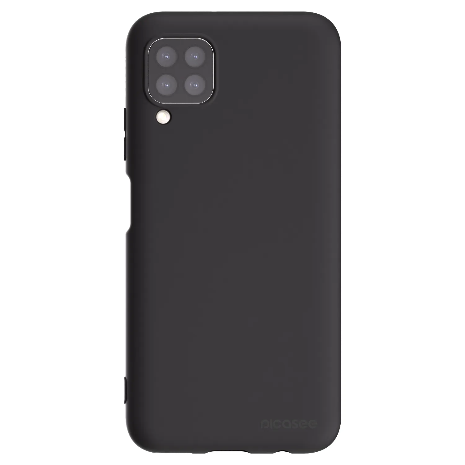 Picasee silikonový černý obal pro Huawei P40 Lite - Clear