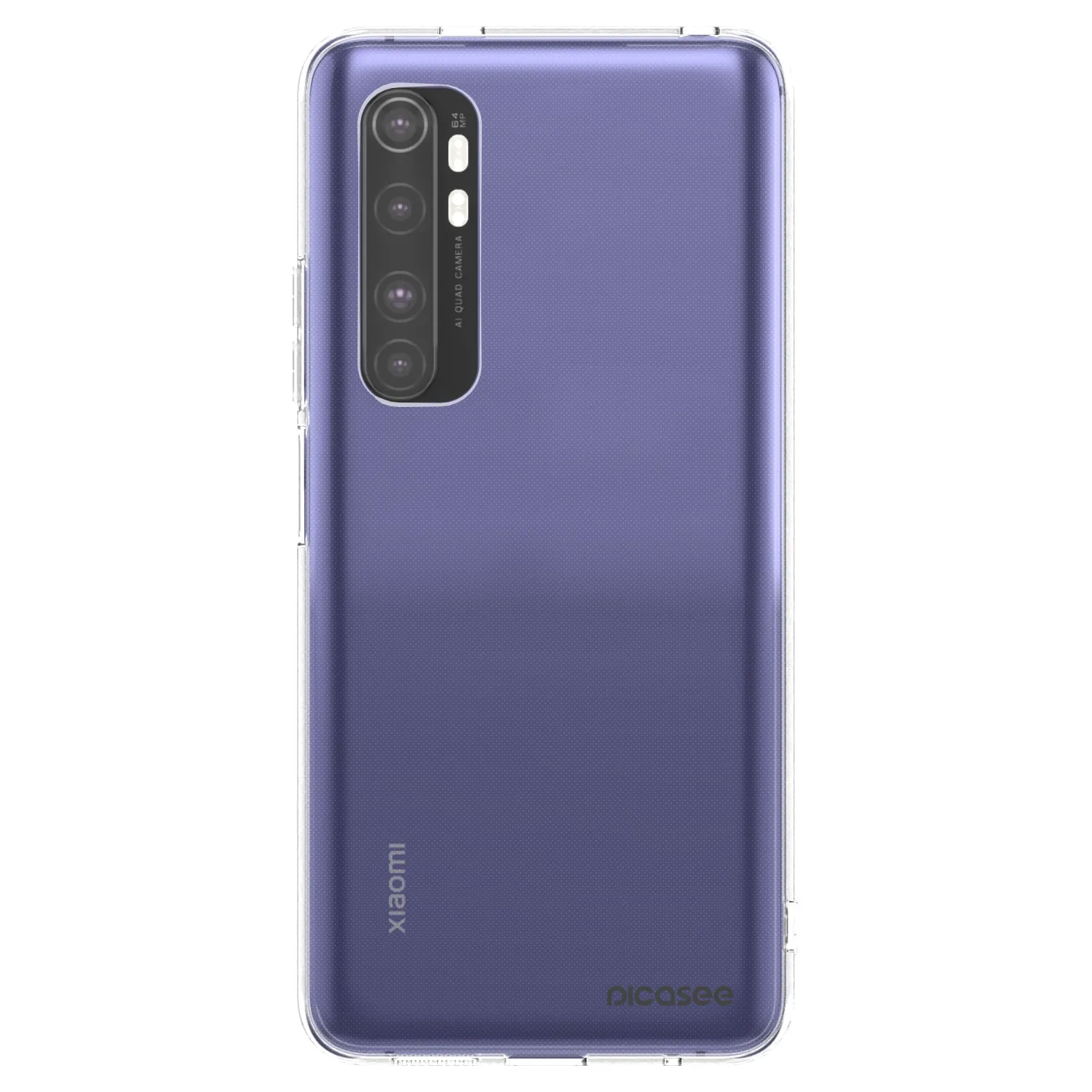 Picasee silikonový průhledný obal pro Xiaomi Mi Note 10 Lite - Clear