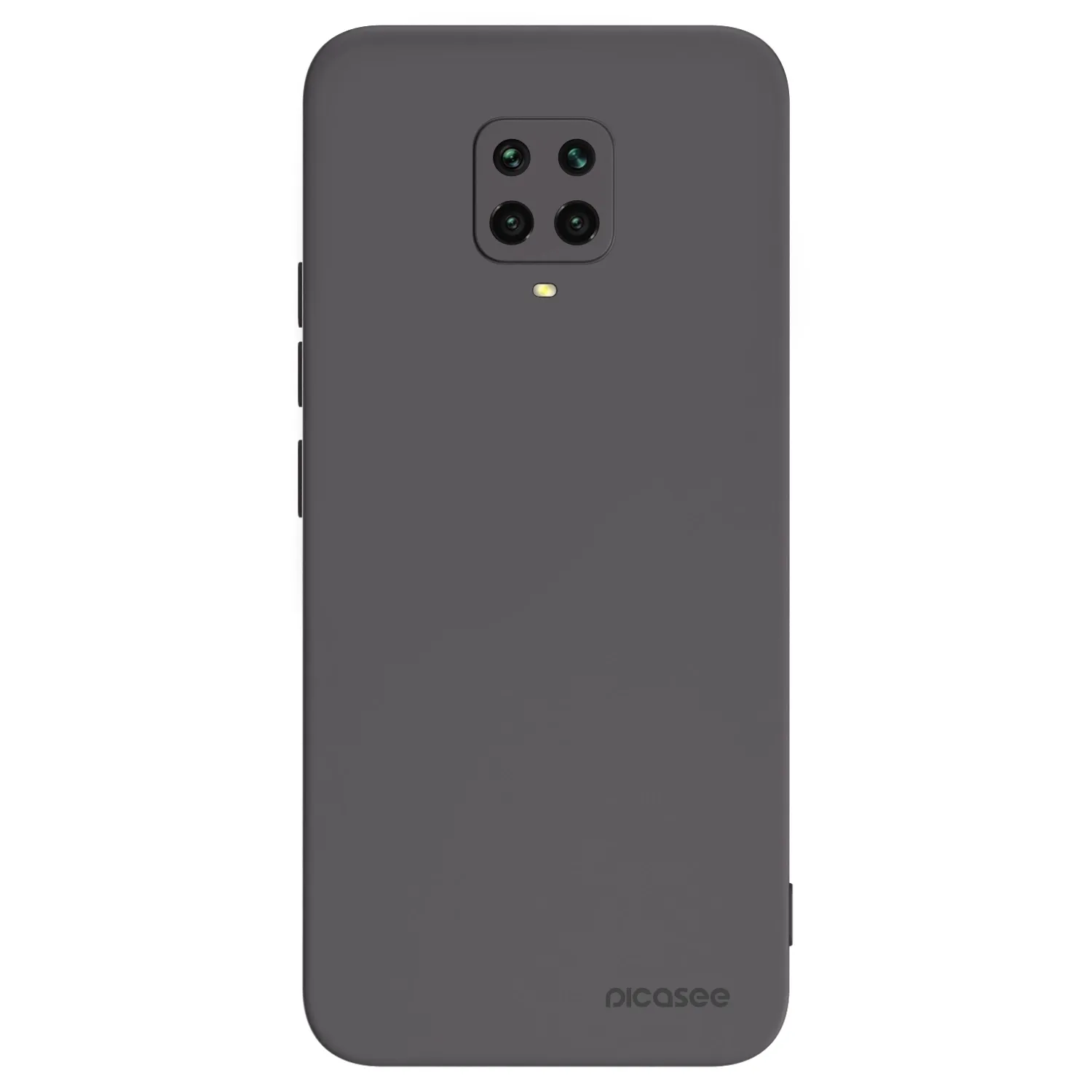 Picasee silikonový černý obal pro Xiaomi Redmi Note 9S - Clear