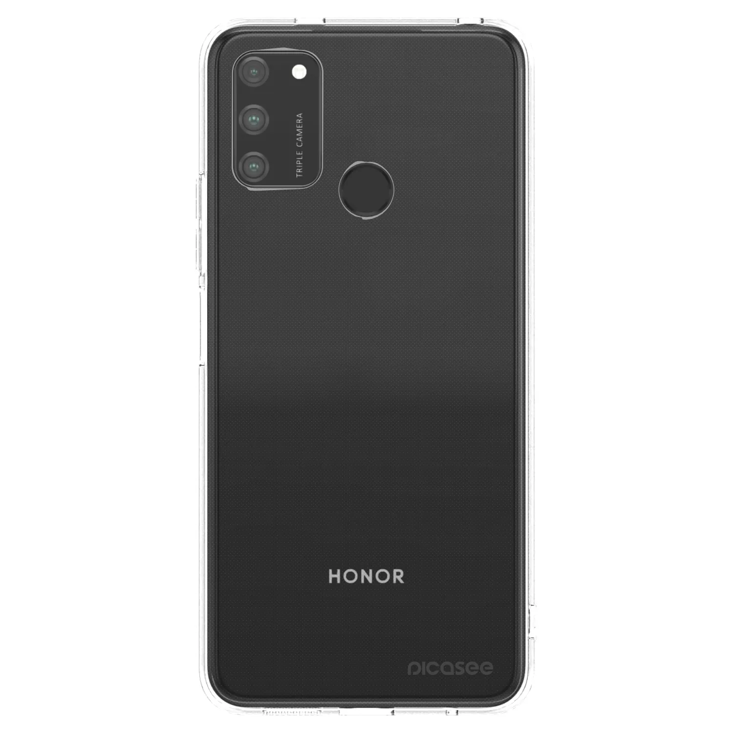 Picasee silikonový průhledný obal pro Honor 9A - Clear