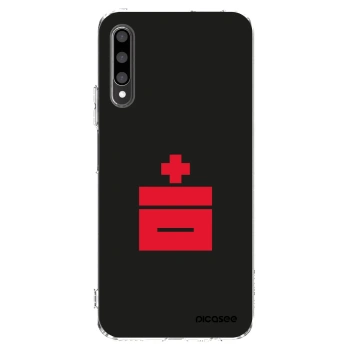 Picasee silikonový průhledný obal pro Honor 9X Pro - Le Plastenciaga