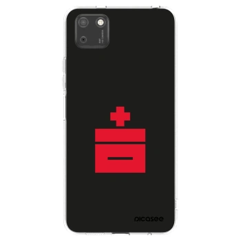 Picasee silikonový průhledný obal pro Huawei Y5P - Le Plastenciaga