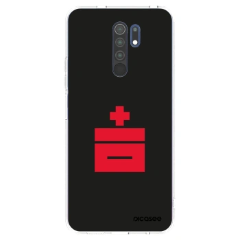 Picasee silikonový průhledný obal pro Xiaomi Redmi 9 - Le Plastenciaga