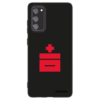 Picasee silikonový černý obal pro Samsung Galaxy S20 FE - Le Plastenciaga