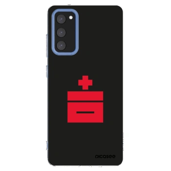 Picasee silikonový průhledný obal pro Samsung Galaxy S20 FE - Le Plastenciaga