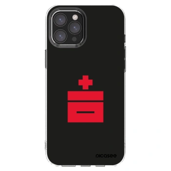 Picasee silikonový průhledný obal pro Apple iPhone 12 Pro Max - Le Plastenciaga