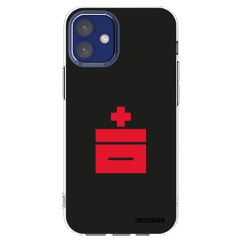 Picasee silikonový průhledný obal pro Apple iPhone 12 mini - Le Plastenciaga