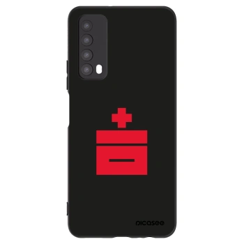 Picasee silikonový černý obal pro Huawei P Smart 2021 - Le Plastenciaga