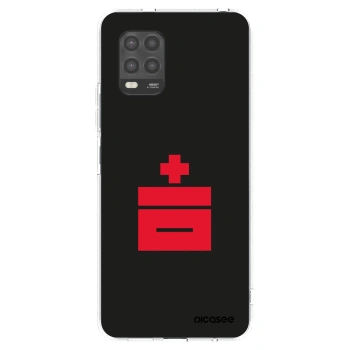 Picasee silikonový průhledný obal pro Xiaomi Mi 10 Lite - Le Plastenciaga