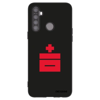 Picasee silikonový černý obal pro Realme 5 - Le Plastenciaga