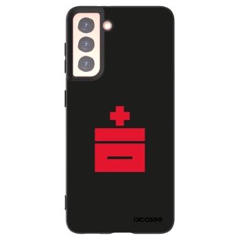 Picasee silikonový černý obal pro Samsung Galaxy S21 5G G991B - Le Plastenciaga