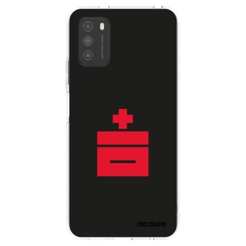 Picasee silikonový průhledný obal pro Xiaomi Poco M3 - Le Plastenciaga
