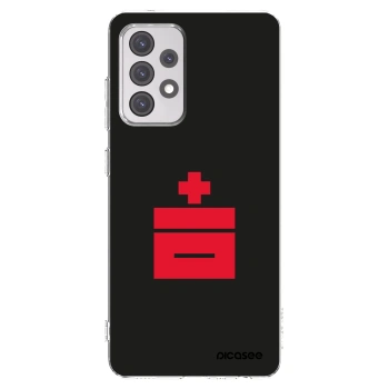 Picasee silikonový průhledný obal pro Samsung Galaxy A52 5G A525F - Le Plastenciaga