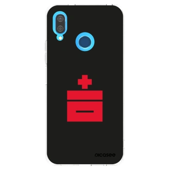 Picasee silikonový průhledný obal pro Huawei P20 Lite - Le Plastenciaga