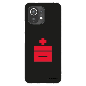 Picasee silikonový průhledný obal pro Xiaomi Mi 11 - Le Plastenciaga