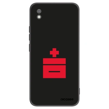 Picasee silikonový černý obal pro Xiaomi Redmi 9AT - Le Plastenciaga