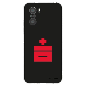 Picasee silikonový průhledný obal pro Xiaomi Poco F3 - Le Plastenciaga