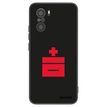 Picasee silikonový černý obal pro Xiaomi Poco F3 - Le Plastenciaga