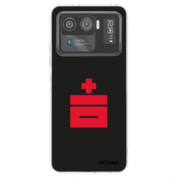 Picasee silikonový průhledný obal pro Xiaomi Mi 11 Ultra - Le Plastenciaga